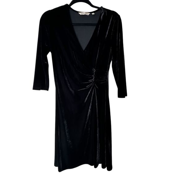 Soft Surroundings Velvet Hyannis Dress - Picture 2 of 6